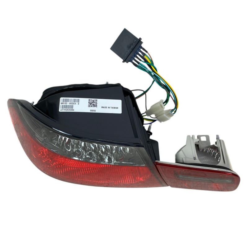 Πίσω φανάρια led BMW E46 coupe (1998-2003) - φιμέ φλάς - σετ 2τμχ.
