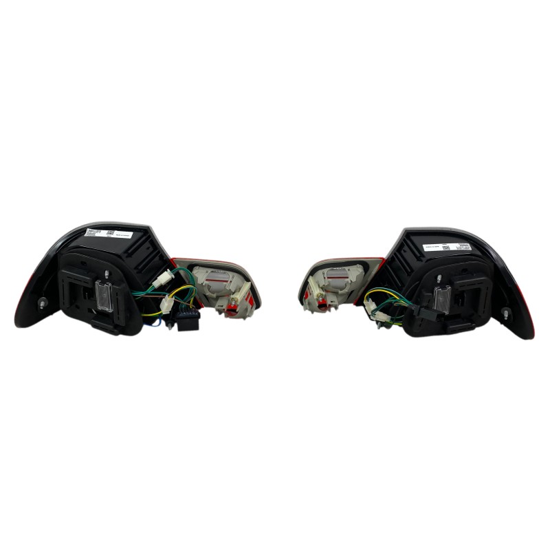 Πίσω φανάρια led BMW E46 coupe (1998-2003) - φιμέ φλάς - σετ 2τμχ.