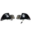 Πίσω φανάρια led BMW E46 sedan (2001-2005) - φιμέ φλάς - σετ 2τμχ.