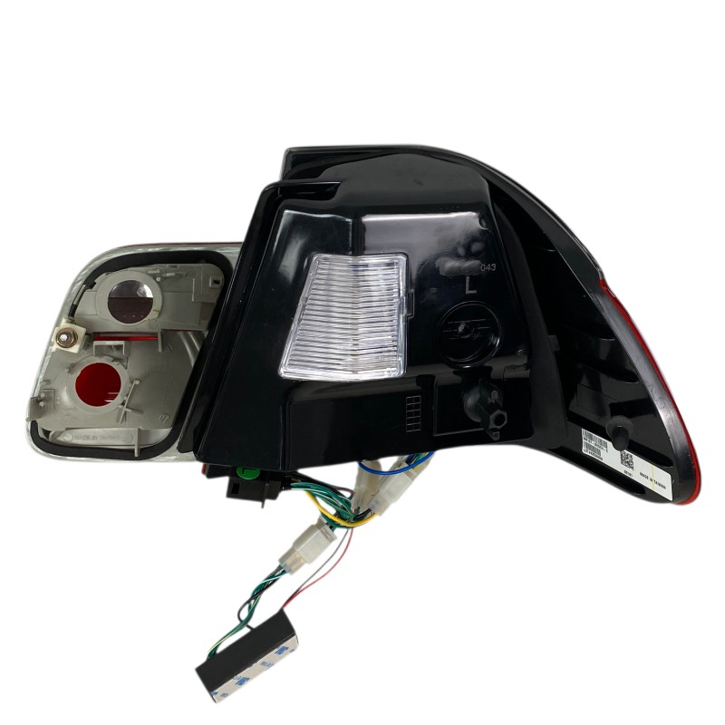 Πίσω φανάρια led BMW E46 sedan (2001-2005) - φιμέ φλάς - σετ 2τμχ.
