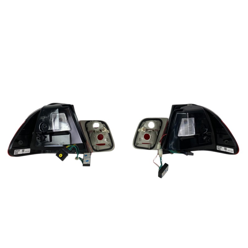 Πίσω φανάρια led BMW E46 sedan (1998-2001) - chrome - σετ 2τμχ.