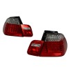Πίσω φανάρια led BMW E46 sedan (2001-2005) - chrome - σετ 2τμχ.