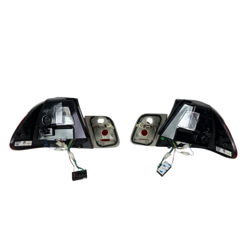 Πίσω φανάρια led BMW E46 sedan (2001-2005) - chrome - σετ 2τμχ.