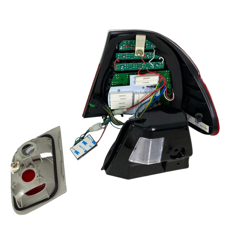 Πίσω φανάρια led BMW E46 sedan (2001-2005) - chrome - σετ 2τμχ.
