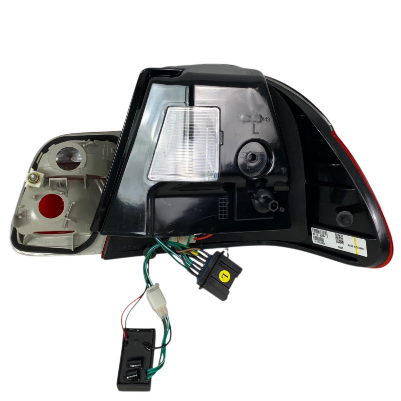 Πίσω φανάρια led BMW E46 sedan (1998-2001) - φιμέ φλάς - σετ 2τμχ.