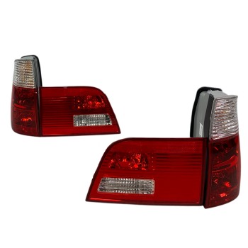 Πίσω φανάρια BMW X5 (1999-2006) - chrome - σετ 2τμχ.
