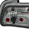 Πίσω φανάρια BMW E36 (1991-1999) 4d sedan - χρωμίου - σετ 2τμχ.