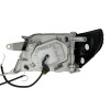 Φανάρια εμπρός Toyota Land Cruiser FJ90 (1996-2003) angel eyes - μαύρα , με λάμπες (Η1) - σετ 2τμχ.