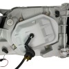 Φανάρια εμπρός Toyota Land Cruiser FJ90 (1996-2003) angel eyes - μαύρα , με λάμπες (Η1) - σετ 2τμχ.