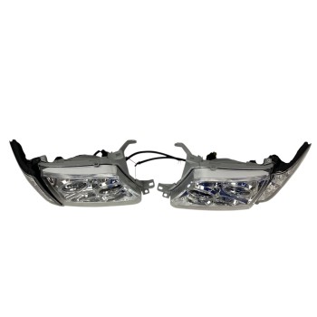 Φανάρια εμπρός Toyota Land Cruiser FJ90 (1996-2003) angel eyes - chrome , με λάμπες (Η1) - σετ 2τμχ. Φανάρια εμπρός Toyota Land Cruiser FJ90 (1996-2003) angel eyes - chrome , με λάμπες (Η1) - σετ 2τμχ.