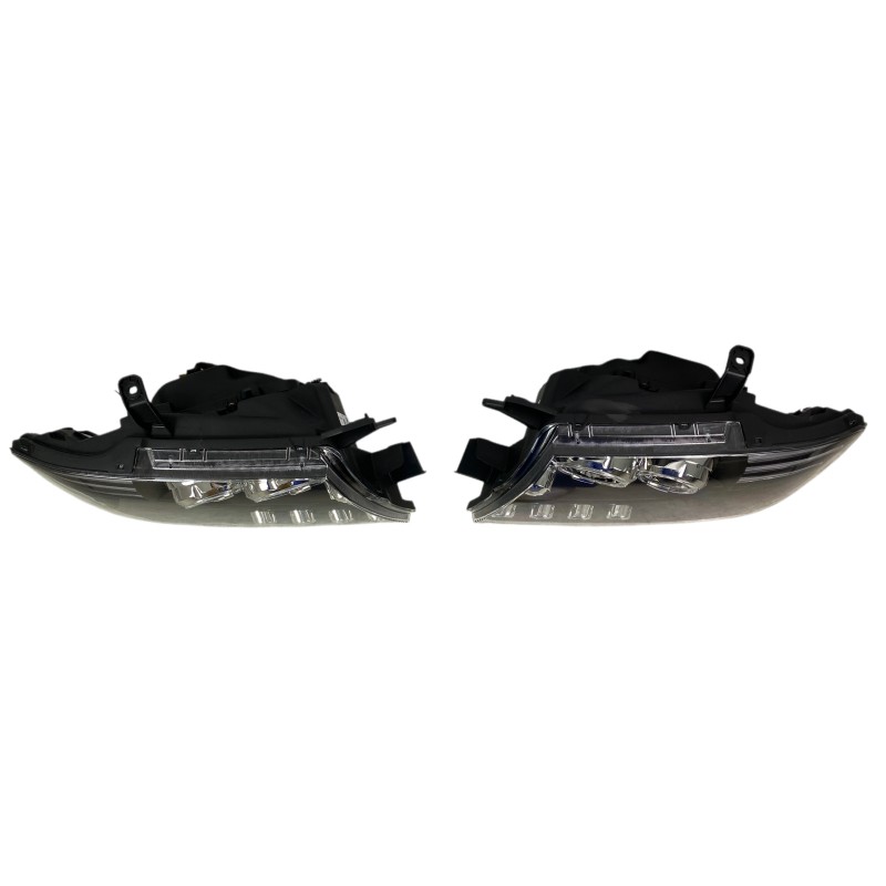 Φανάρια εμπρός Mitsubishi Pajero (2001-2006) angel eyes - μαύρα , με λάμπες (Η1) - σετ 2τμχ.