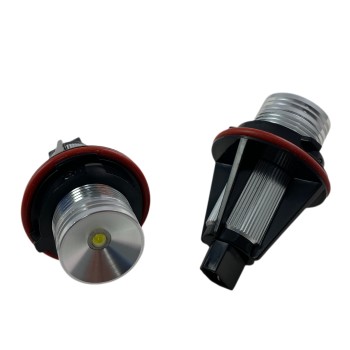 Angel eyes BMW E39 / E60 / E53 X5 / E65 / E87 / E63 10W led - λευκό χρώμα - 2τμχ.