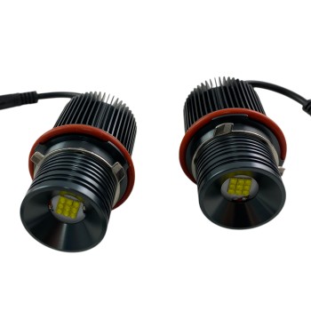 Angel eyes BMW E39 / E60 / E53 X5 / E65 / E87 / E63 40W led - λευκό χρώμα - 2τμχ.