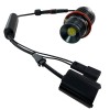 Angel eyes BMW E39 / E60 / E53 X5 / E65 / E87 / E63 40W led - λευκό χρώμα - 2τμχ.