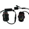 Angel eyes BMW E39 / E60 / E53 X5 / E65 / E87 / E63 40W led - λευκό χρώμα - 2τμχ.
