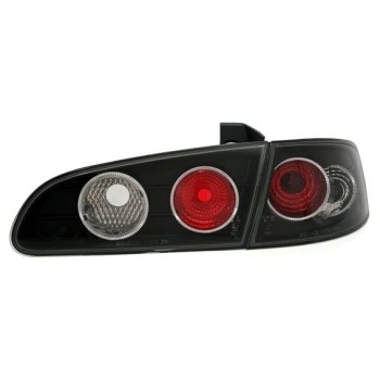 Πίσω φανάρια Seat Ibiza 6L (2002-2008) hatchback - μαύρα - σετ 2τμχ. Πίσω φανάρια Seat Ibiza 6L (2002-2008) hatchback - μαύρα - σετ 2τμχ.