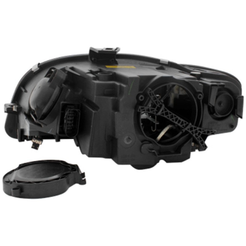 Φανάρια εμπρός Audi A4 B7 (2004-2008) led - chrome εργοστασιακά xenon , χωρίς λάμπες (Η7) - σετ 2τμχ.