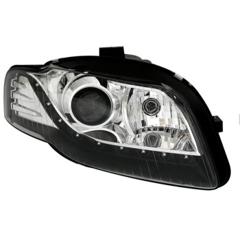 Φανάρια εμπρός Audi A4 B7 (2004-2008) led - chrome εργοστασιακά xenon , χωρίς λάμπες (Η7) - σετ 2τμχ. Φανάρια εμπρός Audi A4 B7 (2004-2008) led - chrome εργοστασιακά xenon , χωρίς λάμπες (Η7) - σετ 2τμχ.
