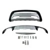 Bull - bar Hyundai Santa Fe (2010-2012) - μαύρα - σετ εμπρός και πίσω