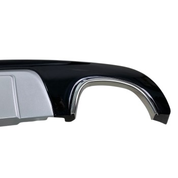 Bull - bar Hyundai Santa Fe (2010-2012) - μαύρα - σετ εμπρός και πίσω