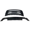 Bull - bar Hyundai Santa Fe (2010-2012) - μαύρα - σετ εμπρός και πίσω