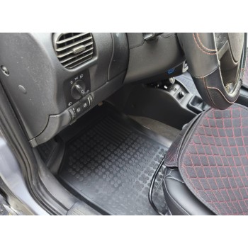 Λαστιχένια πατάκια OPEL Corsa C (2000-2006) - τύπου σκαφάκι - 4τμχ., Rezaw Plast