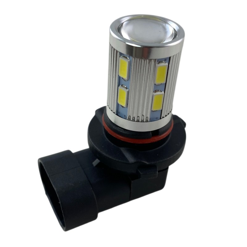 Led λάμπα HB3 με 16 led και προτζέκτορα - 1τμχ.