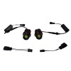 Angel eyes BMW E39 / E60 / E53 X5 / E65 / E87 / E63 160W led - λευκό χρώμα, 7000 lumen - 2τμχ.