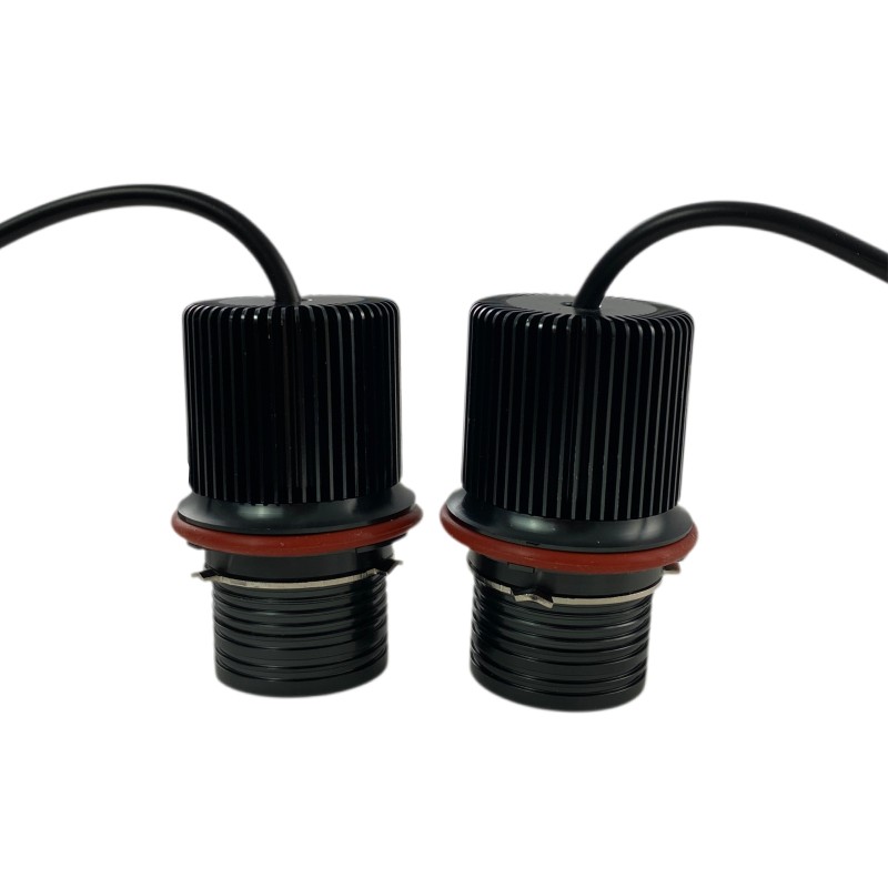 Angel eyes BMW E39 / E60 / E53 X5 / E65 / E87 / E63 160W led - λευκό χρώμα, 7000 lumen - 2τμχ.