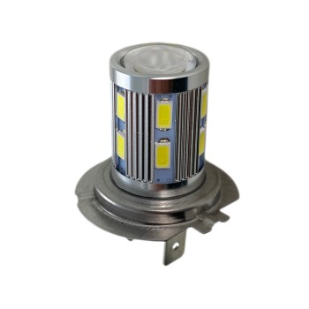 Led λάμπα H7 με 16 led και προτζέκτορα - 1τμχ. Led λάμπα H7 με 16 led και προτζέκτορα - 1τμχ.