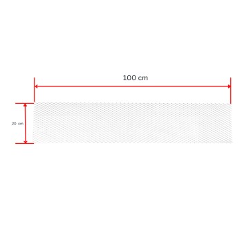 Μεταλλική σίτα χρωμίου - 100x20cm.