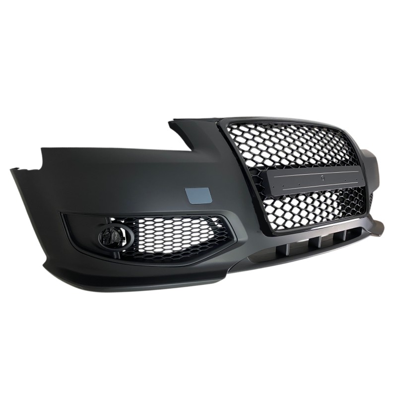 Προφυλακτήρας εμπρός Audi A3 8P (2005-2008) - RS Design με μαύρη γυαλιστερή μάσκα