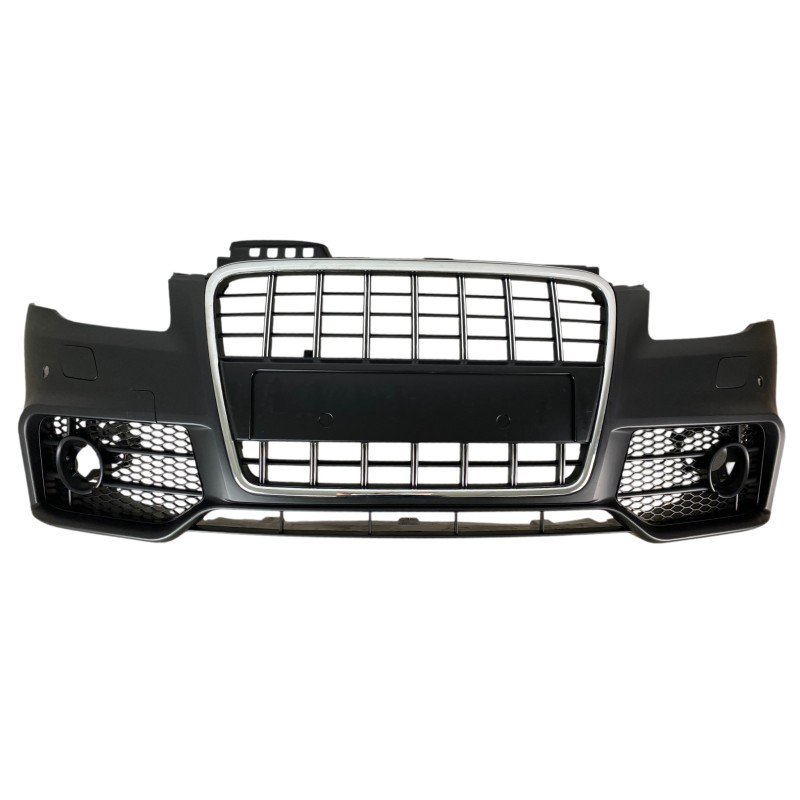 Προφυλακτήρας εμπρός Audi A4 B7 8E (2004-2008) - S3 Design με γρίλια χρωμίου , με ανοίγματα πιτσιλίθρες