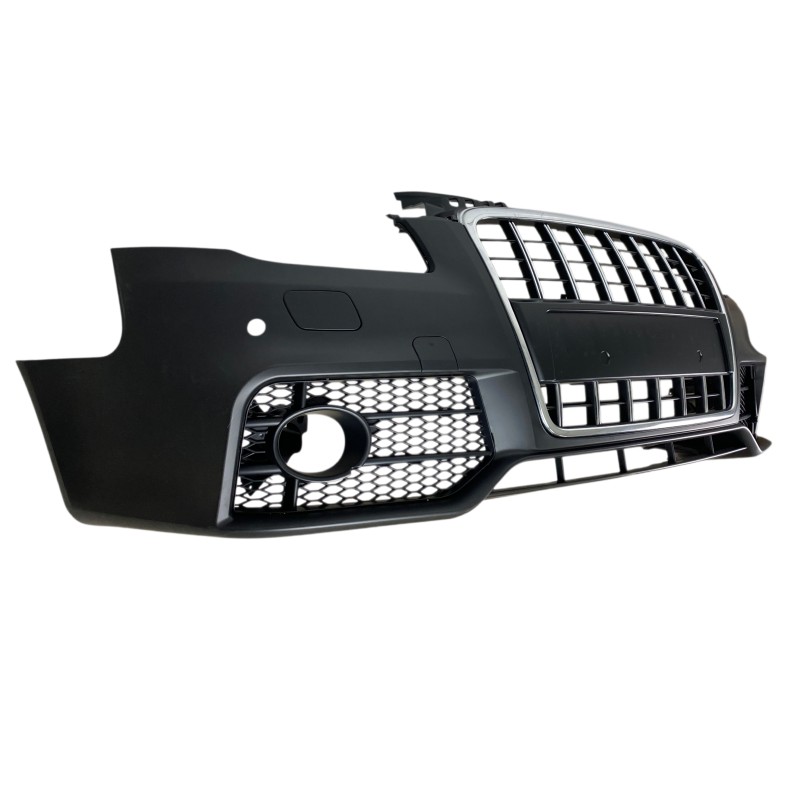 Προφυλακτήρας εμπρός Audi A4 B7 8E (2004-2008) - S3 Design με γρίλια χρωμίου , με ανοίγματα πιτσιλίθρες
