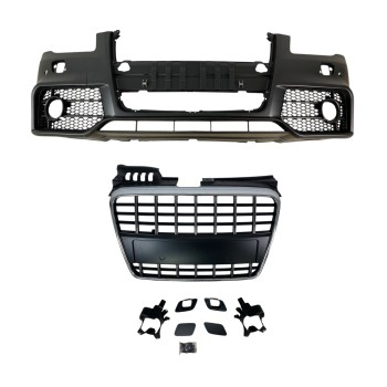 Προφυλακτήρας εμπρός Audi A4 B7 8E (2004-2008) - S3 Design με γρίλια χρωμίου , με ανοίγματα πιτσιλίθρες