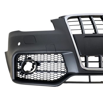 Προφυλακτήρας εμπρός Audi A4 B7 8E (2004-2008) - S3 Design με γρίλια χρωμίου , με ανοίγματα πιτσιλίθρες
