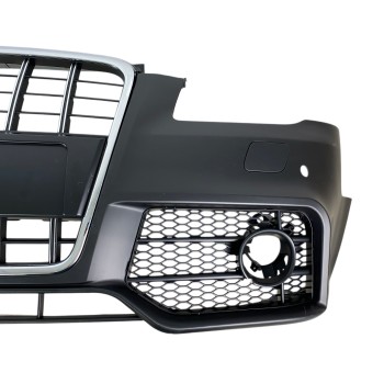 Προφυλακτήρας εμπρός Audi A4 B7 8E (2004-2008) - S3 Design με γρίλια χρωμίου , με ανοίγματα πιτσιλίθρες
