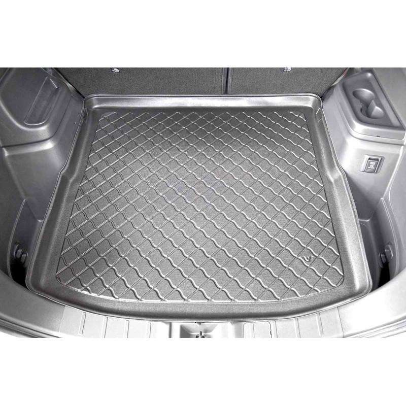 Πατάκι πορτ-μπαγκάζ Mitsubishi Outlander III / Outlander III PHEV Hybrid SUV 5 door (2012-2022) 5/7 seats; 3rd row pulled down (with and without subwoofer) - 1τμχ.