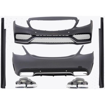 Body kit Mercedes C-Class W205 (2014-2021) - AMG C63 design