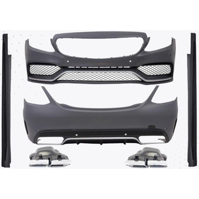 Body kit Mercedes C-Class W205 (2014-2021) - AMG C63 design