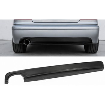 Diffuser προφυλακτήρα BMW E39 sedan (1995-2003) - με μία εξάτμιση