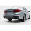 Diffuser προφυλακτήρα BMW G30 (2017+) M pack διπλό
