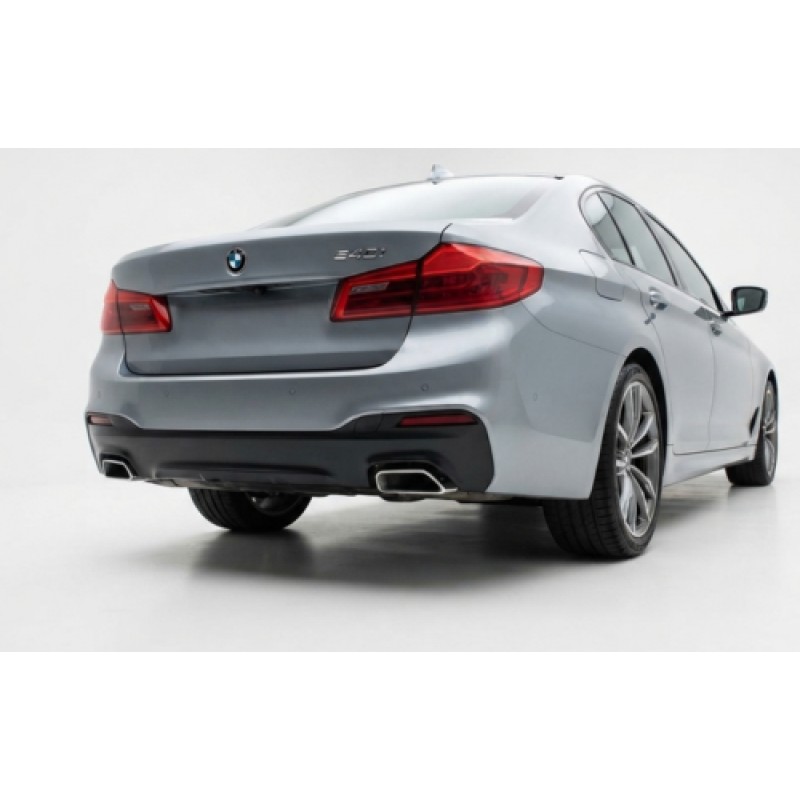 Diffuser προφυλακτήρα BMW G30 (2017+) M pack διπλό