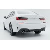 Diffuser προφυλακτήρα BMW G20 (2018+) - M pack διπλό για διπλές εξατμίσεις