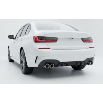Diffuser προφυλακτήρα BMW G20 (2018+) - M pack διπλό για διπλές εξατμίσεις
