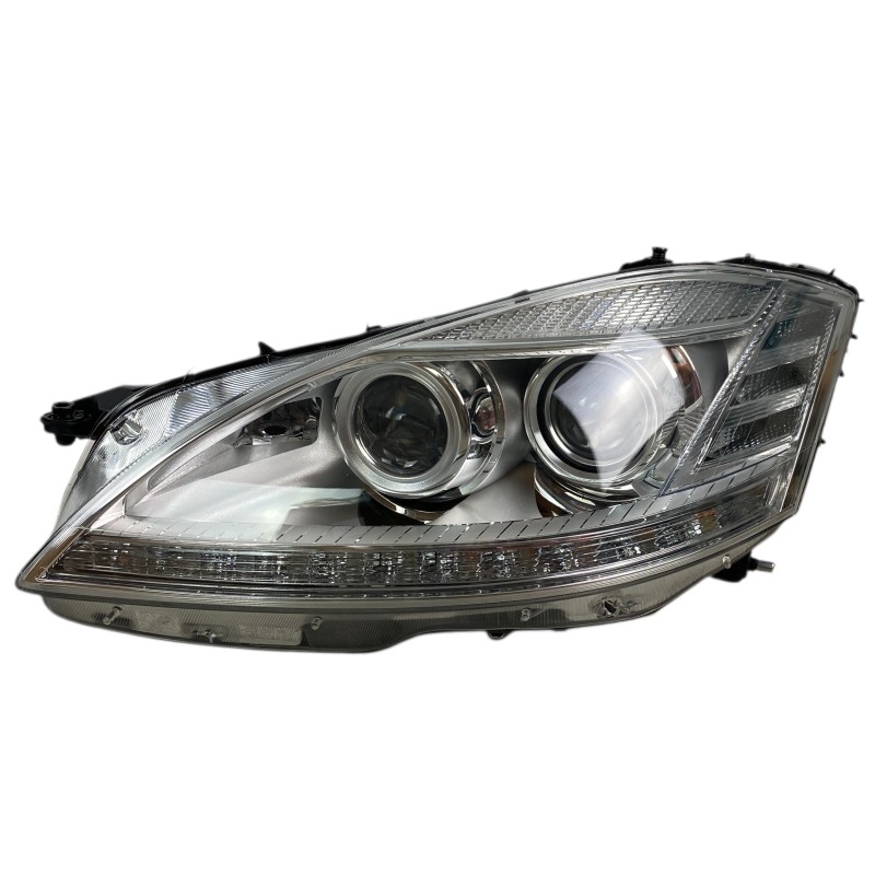 Φανάρια εμπρός Mercedes S-Class W221, led με φώτα ημέρας - σετ 2τμχ.