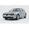 Φανάρια εμπρός Alfa Romeo 156(1997-2003) - μαύρα , χωρίς λάμπες (Η7) - σετ 2τμχ.