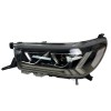 Φανάρια εμπρός Toyota Hilux (2015-2020), led με φώτα ημέρας με H7 / H1 λάμπες - σετ 2τμχ.