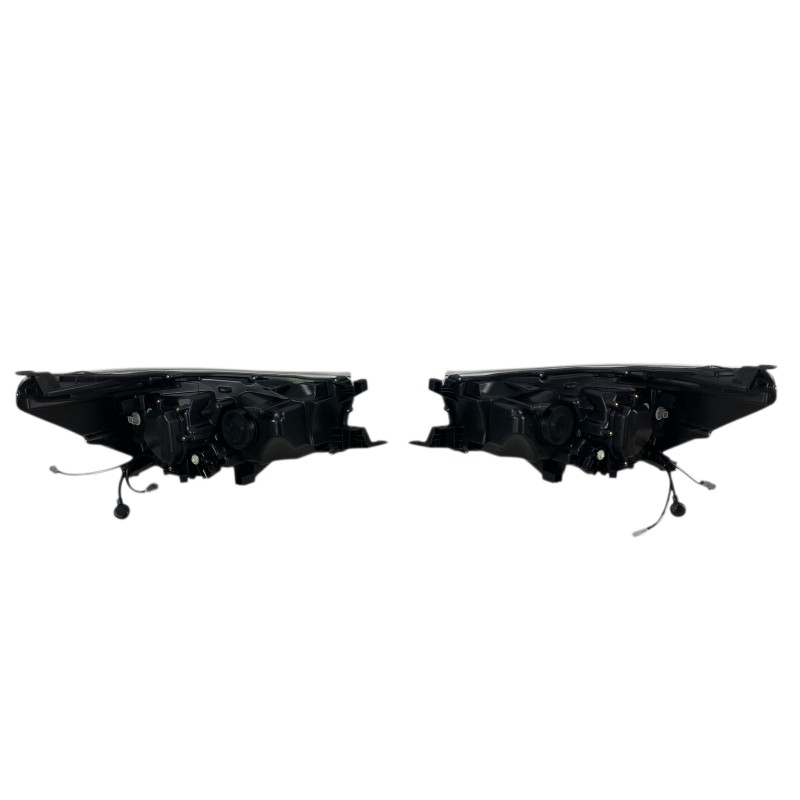 Φανάρια εμπρός Toyota Hilux (2015-2020), led με φώτα ημέρας με H7 / H1 λάμπες - σετ 2τμχ.