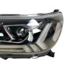 Φανάρια εμπρός Toyota Hilux (2015-2020), led με φώτα ημέρας με H7 / H1 λάμπες - σετ 2τμχ.